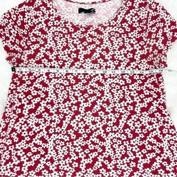 Sears Floral Print T-shirt Shift Dress - Picture 4 of 7
